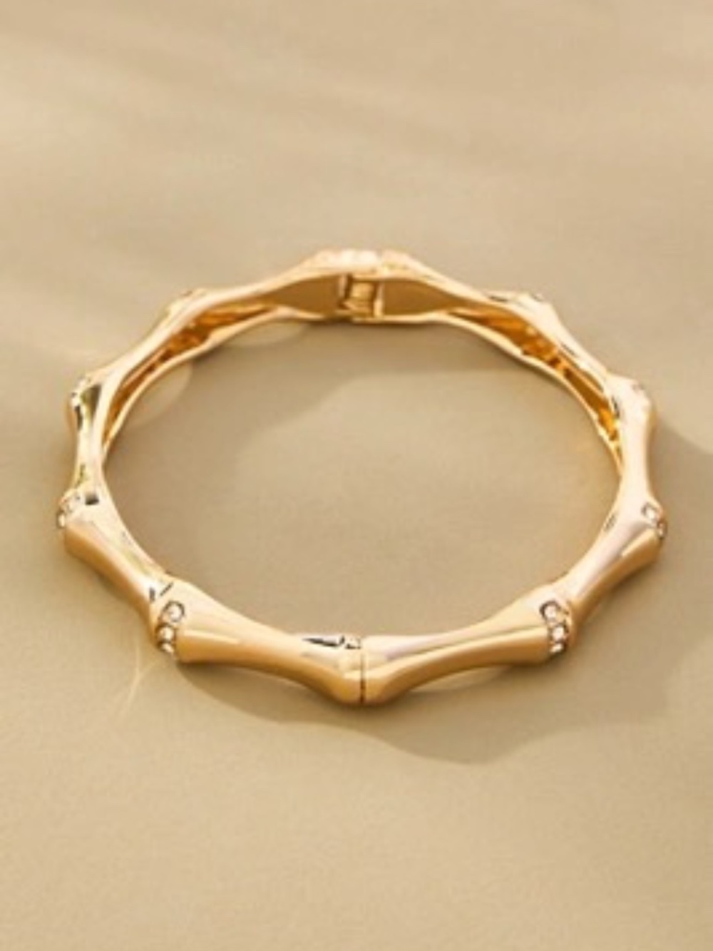 Anthropologie Bamboo Cuff Bracelet